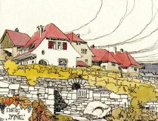 Un projet Heimatstil à Vigneules, en 1908