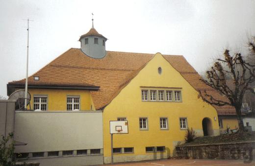 La salle de gymnastique à la rue des Alpes à Bienne, en 2005