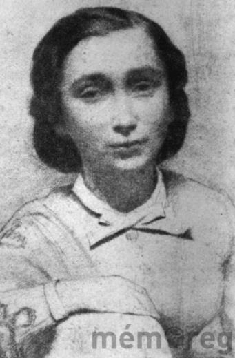 Anna Rüefli, l'épouse d'Albert Anker, vers 1860